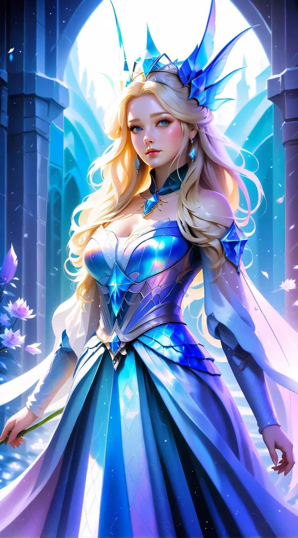 ai character: Chiara Anwar  background