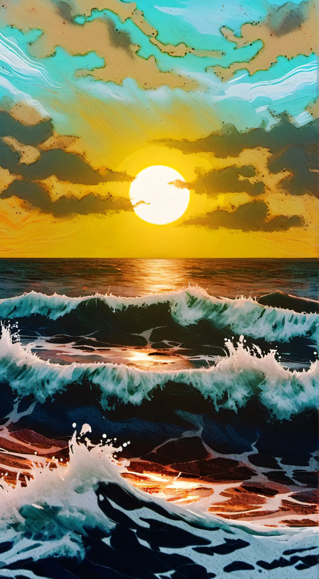 ai character: is the water wet? background