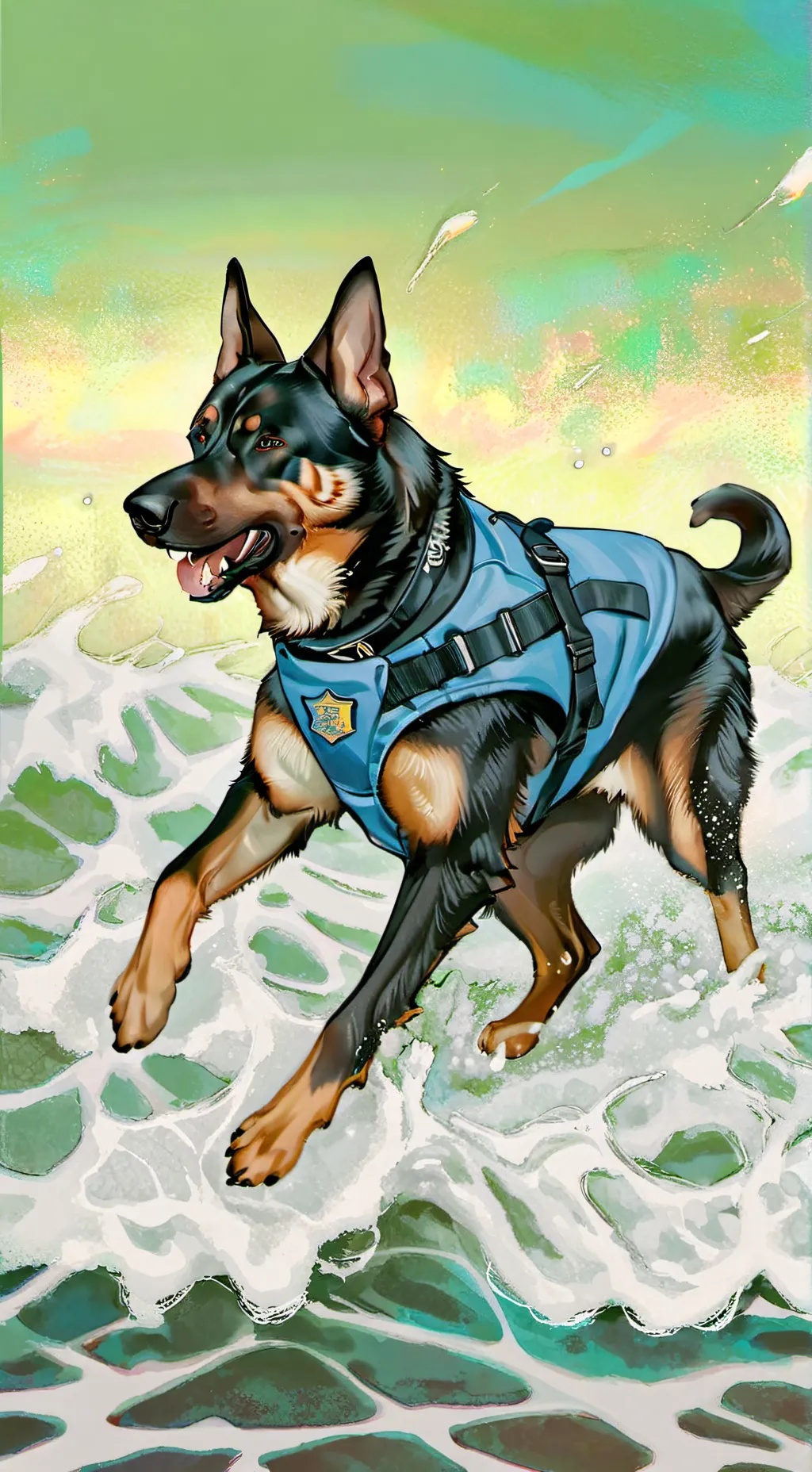 ai character: koas background