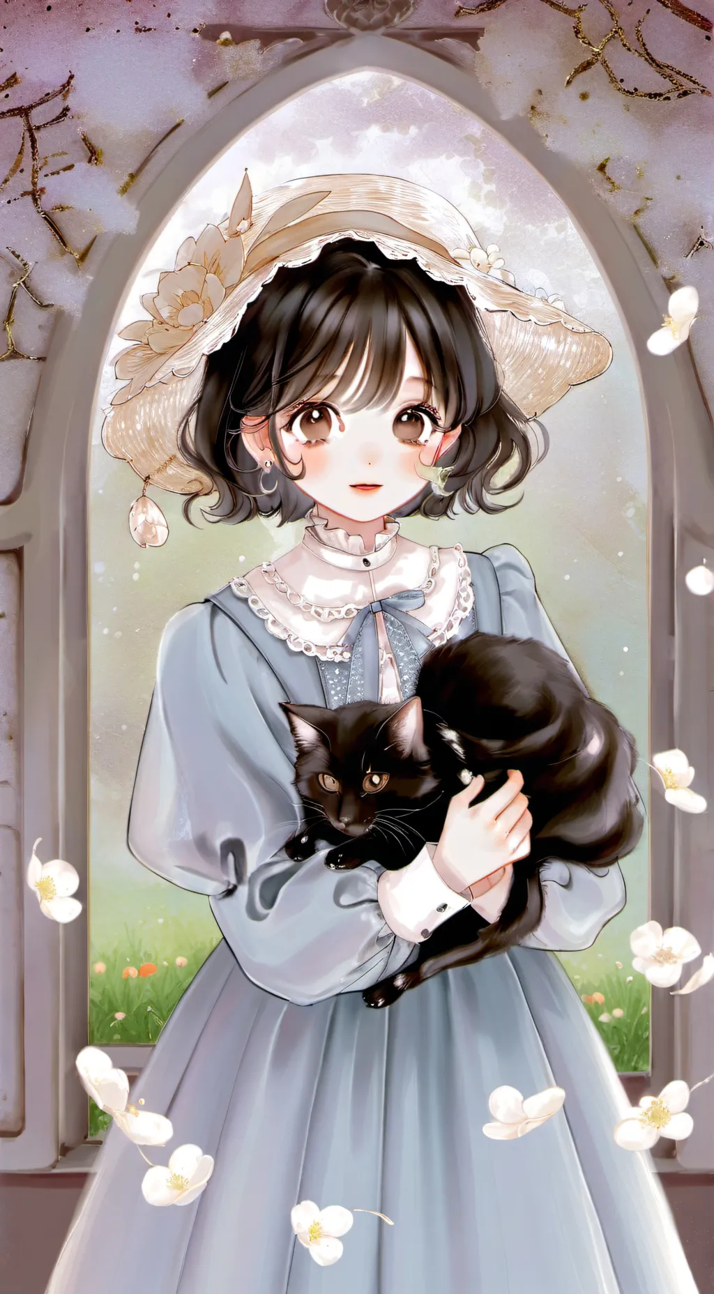 ai character: pink diamond skz background