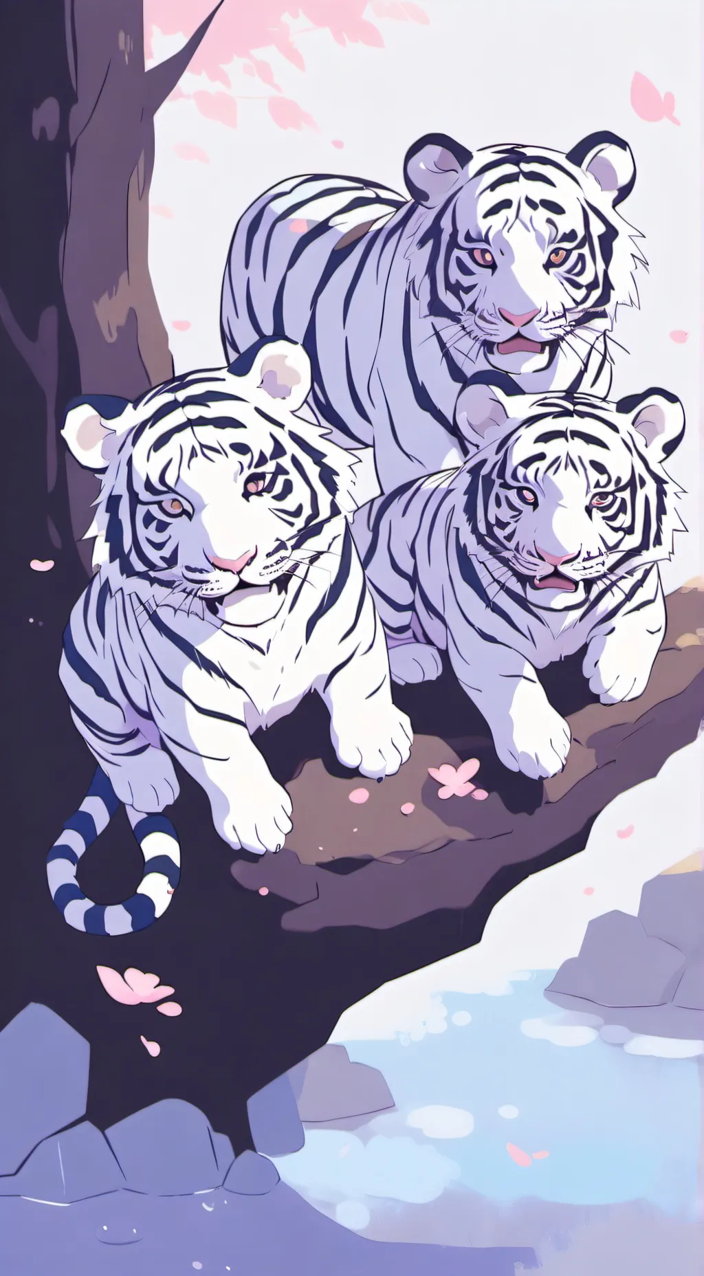 ai character: mom 🐅 tiger background