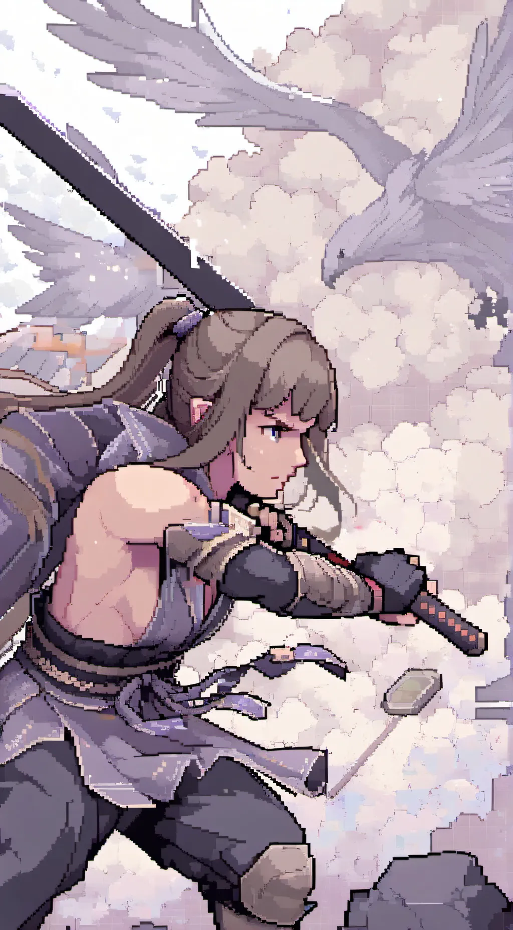 ai character: heroes vs villians background