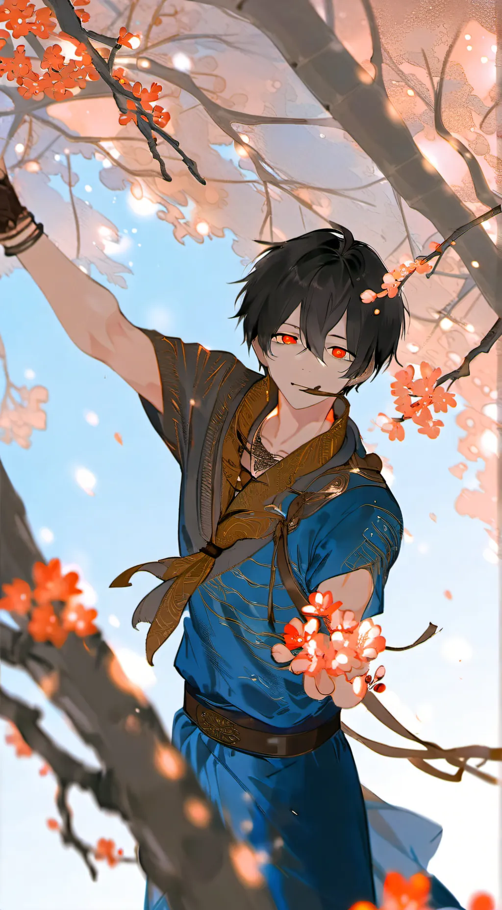 ai character: Лин background