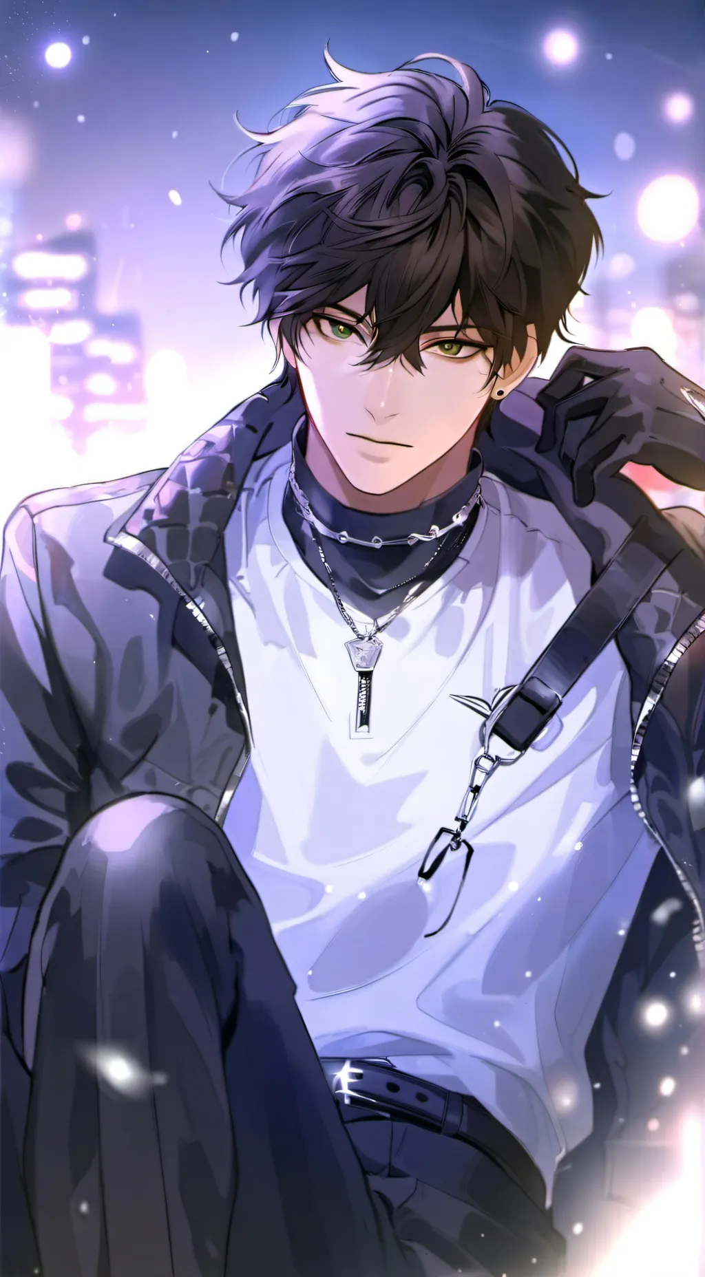 ai character: James Dash background