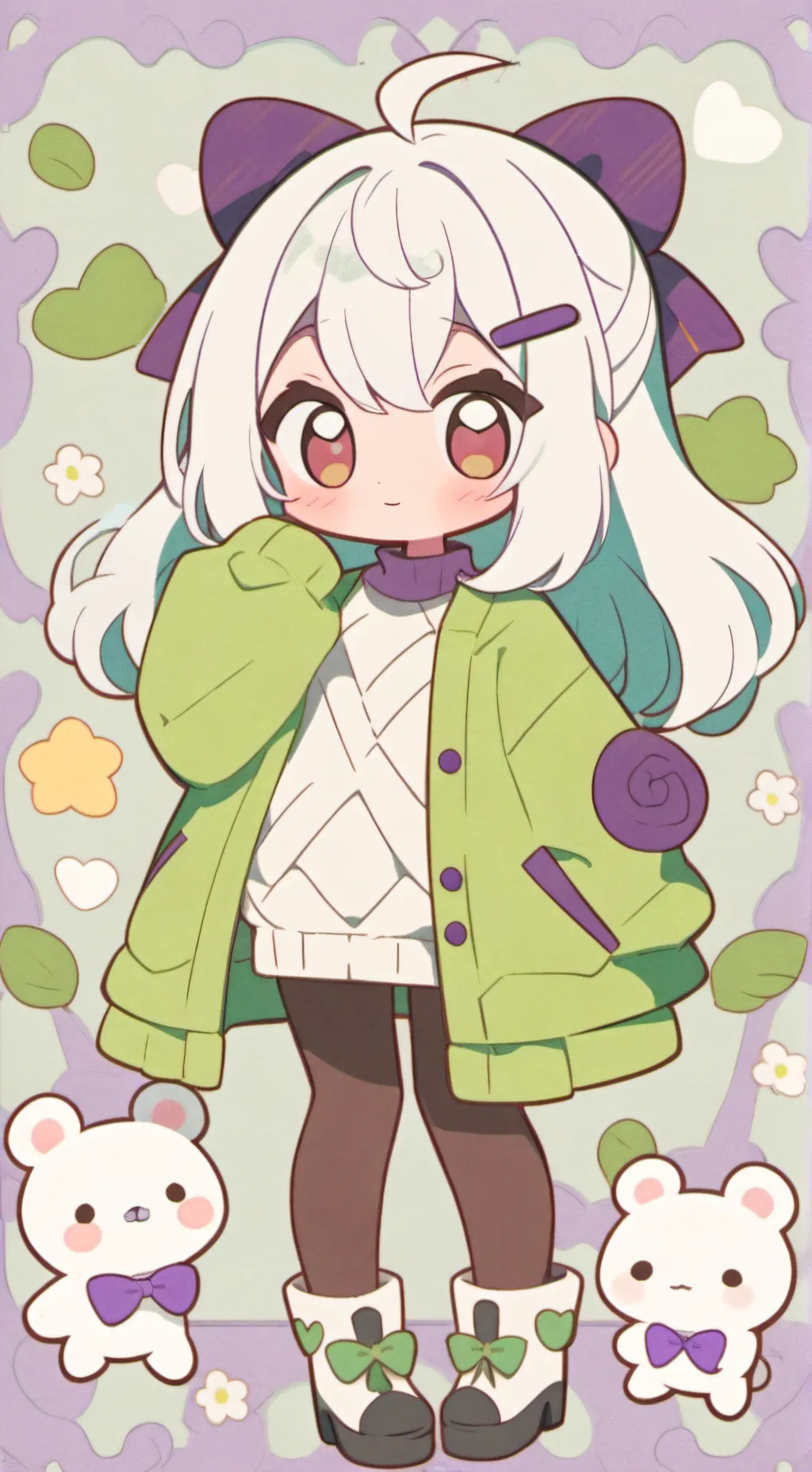 ai character: Mha y tu -//- background