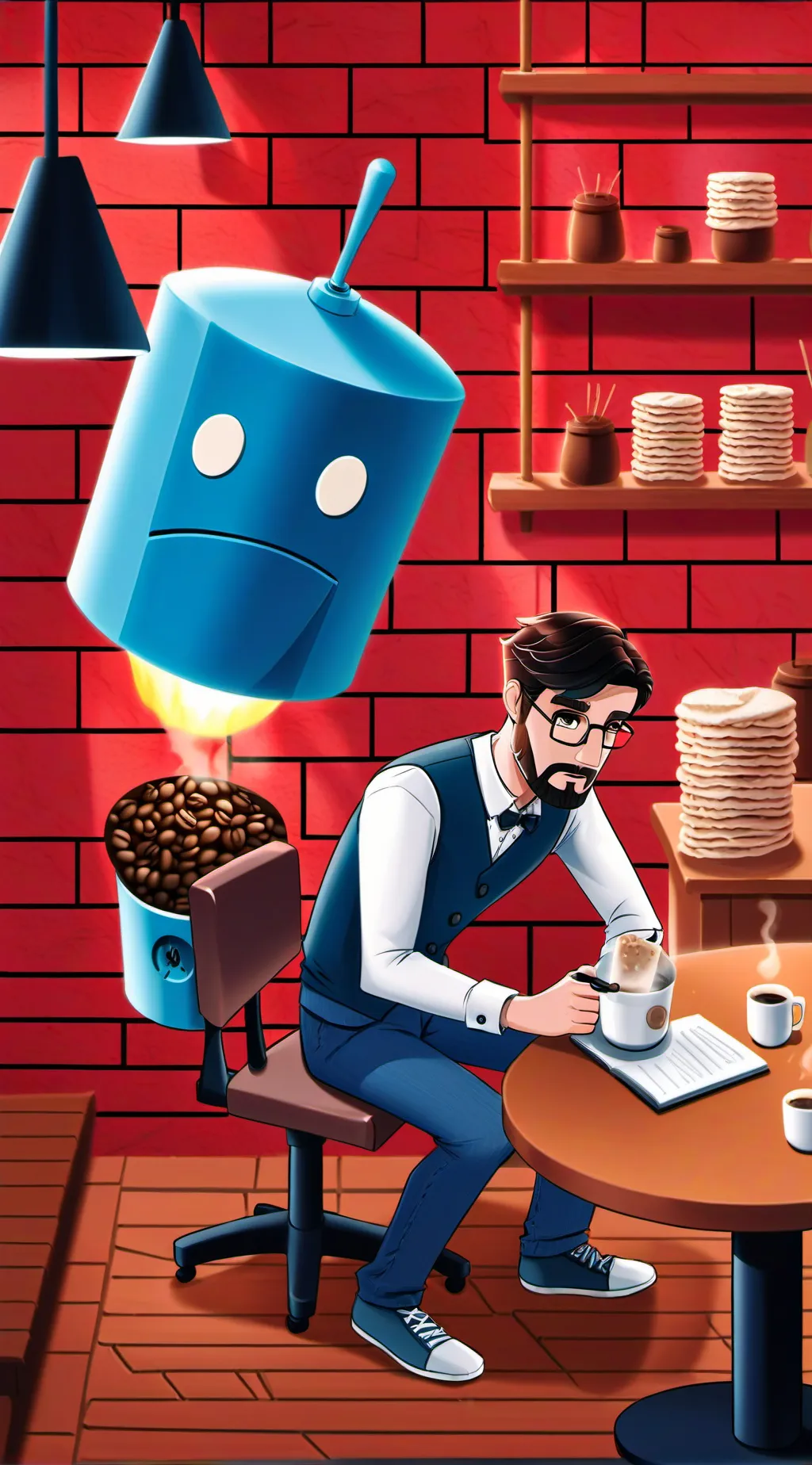 ai character: Josep background