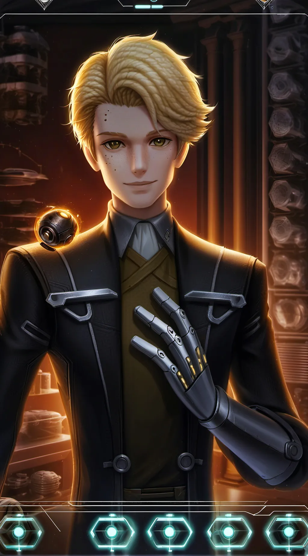 ai character: Aurel background