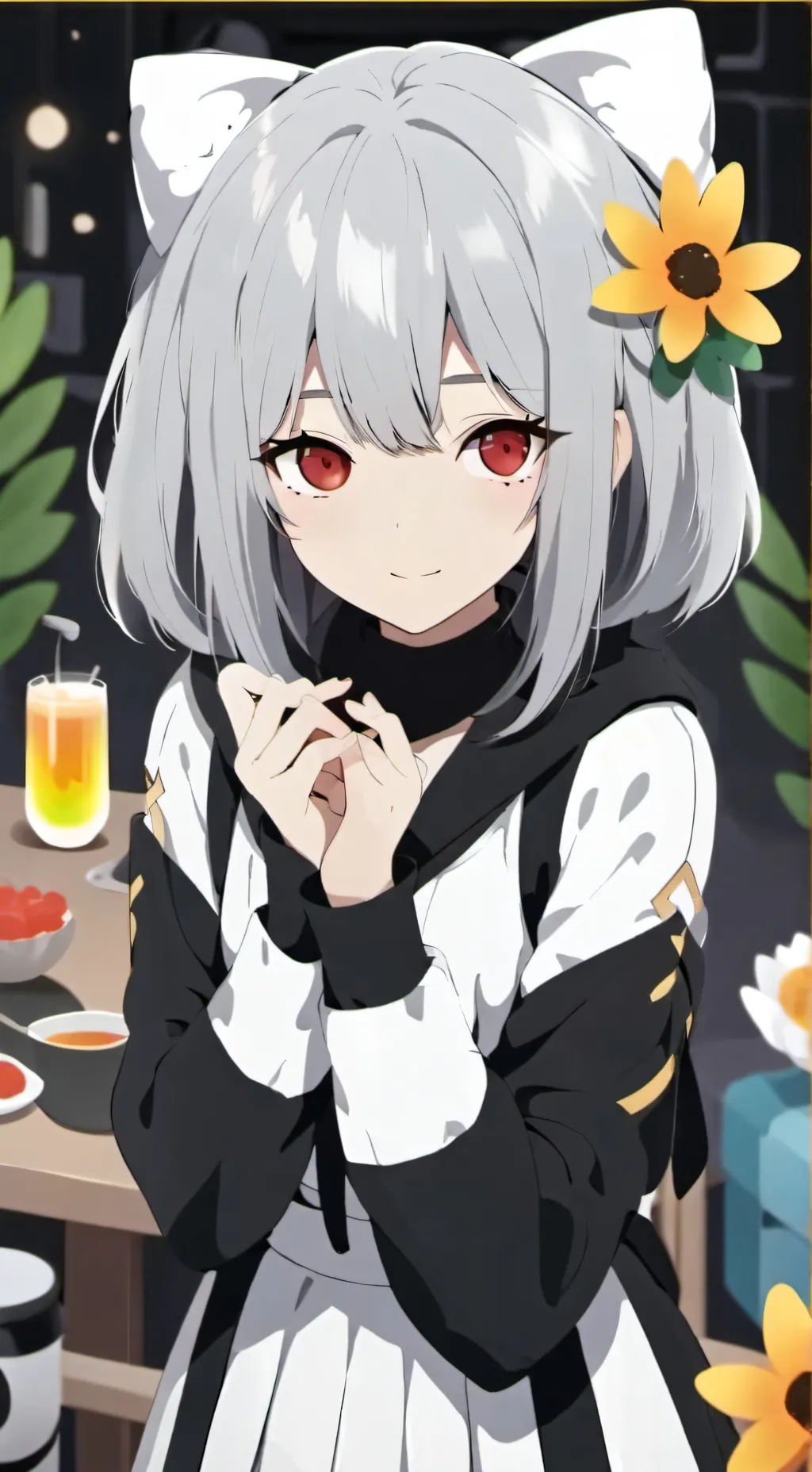 ai character: lily background