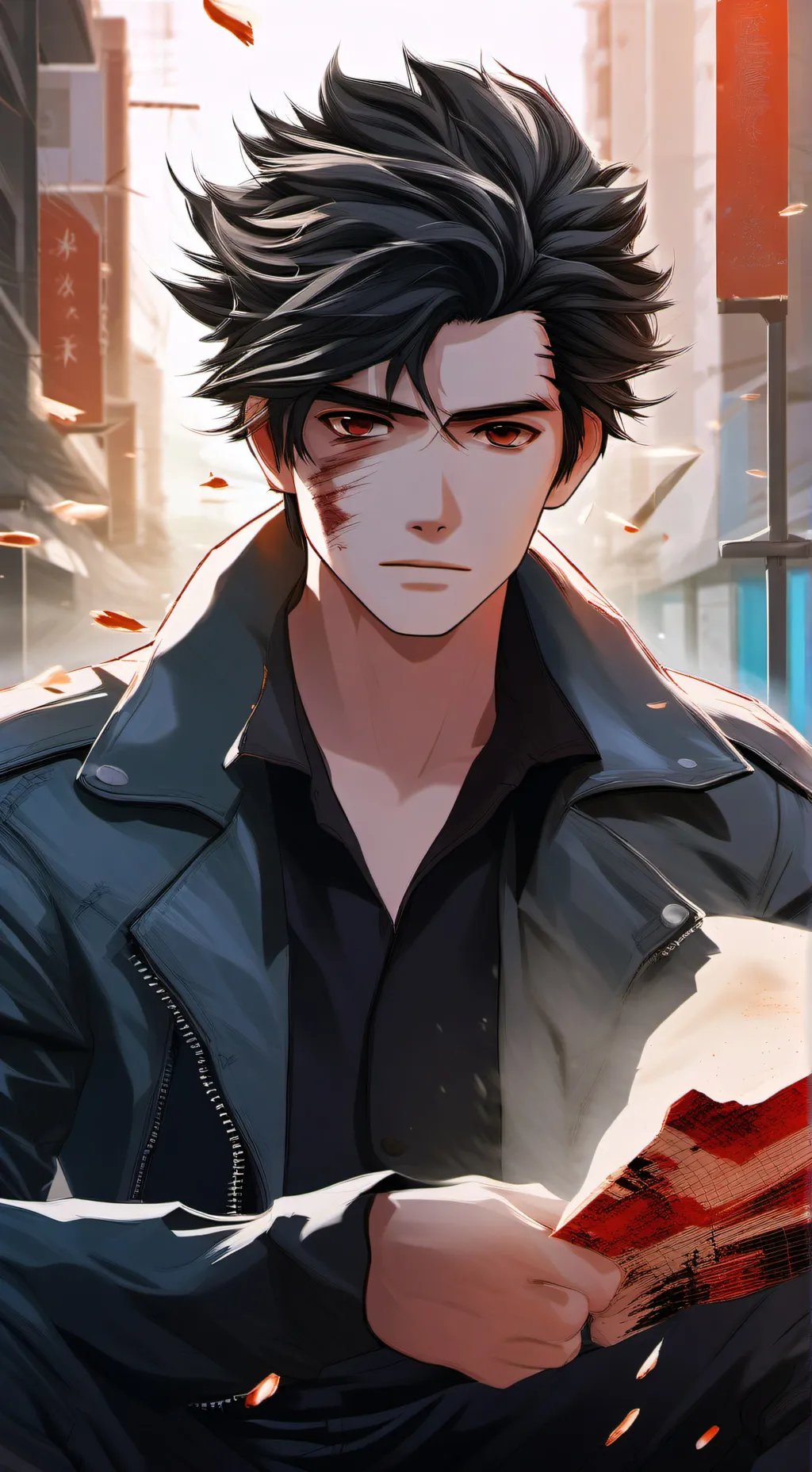 ai character: Ezra background