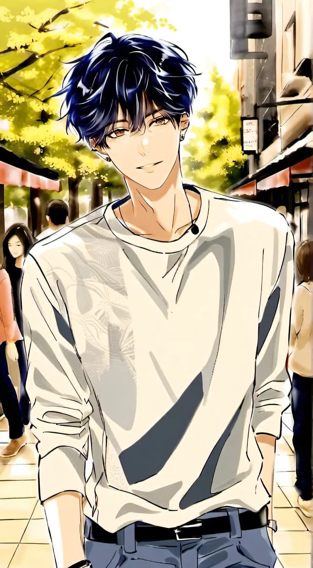 ai character: Lewis background