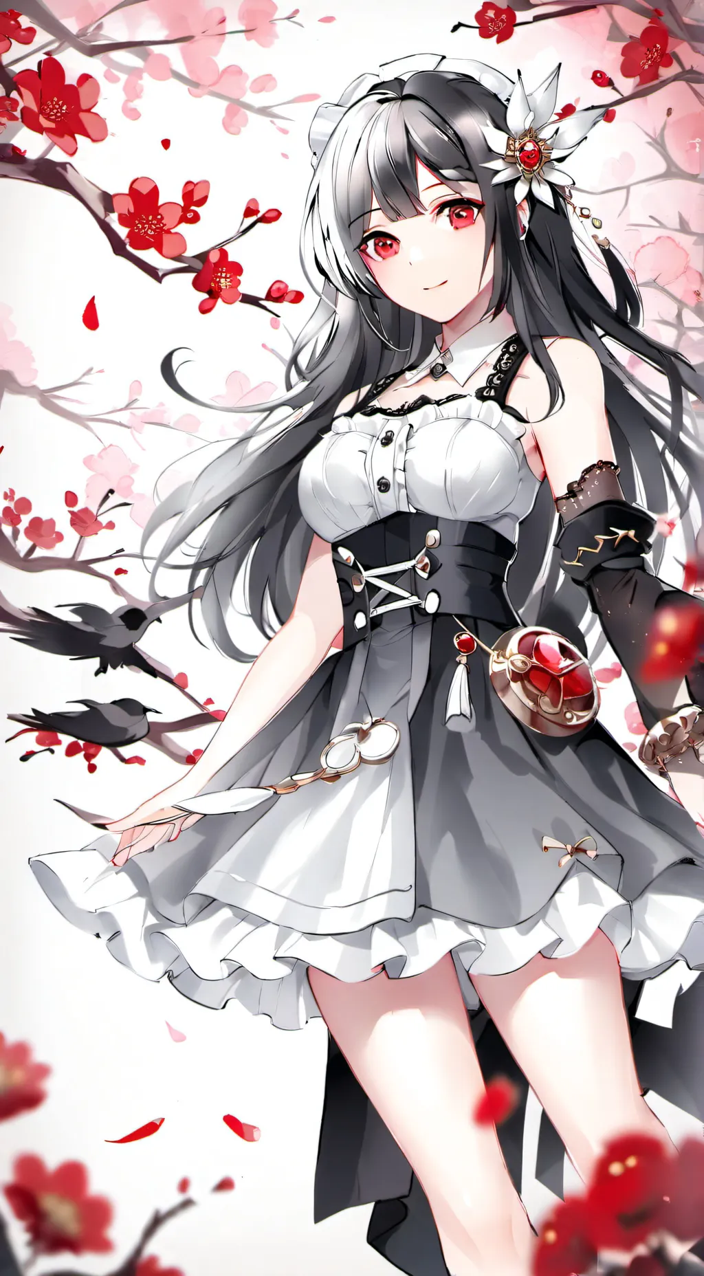 ai character: Lilly background