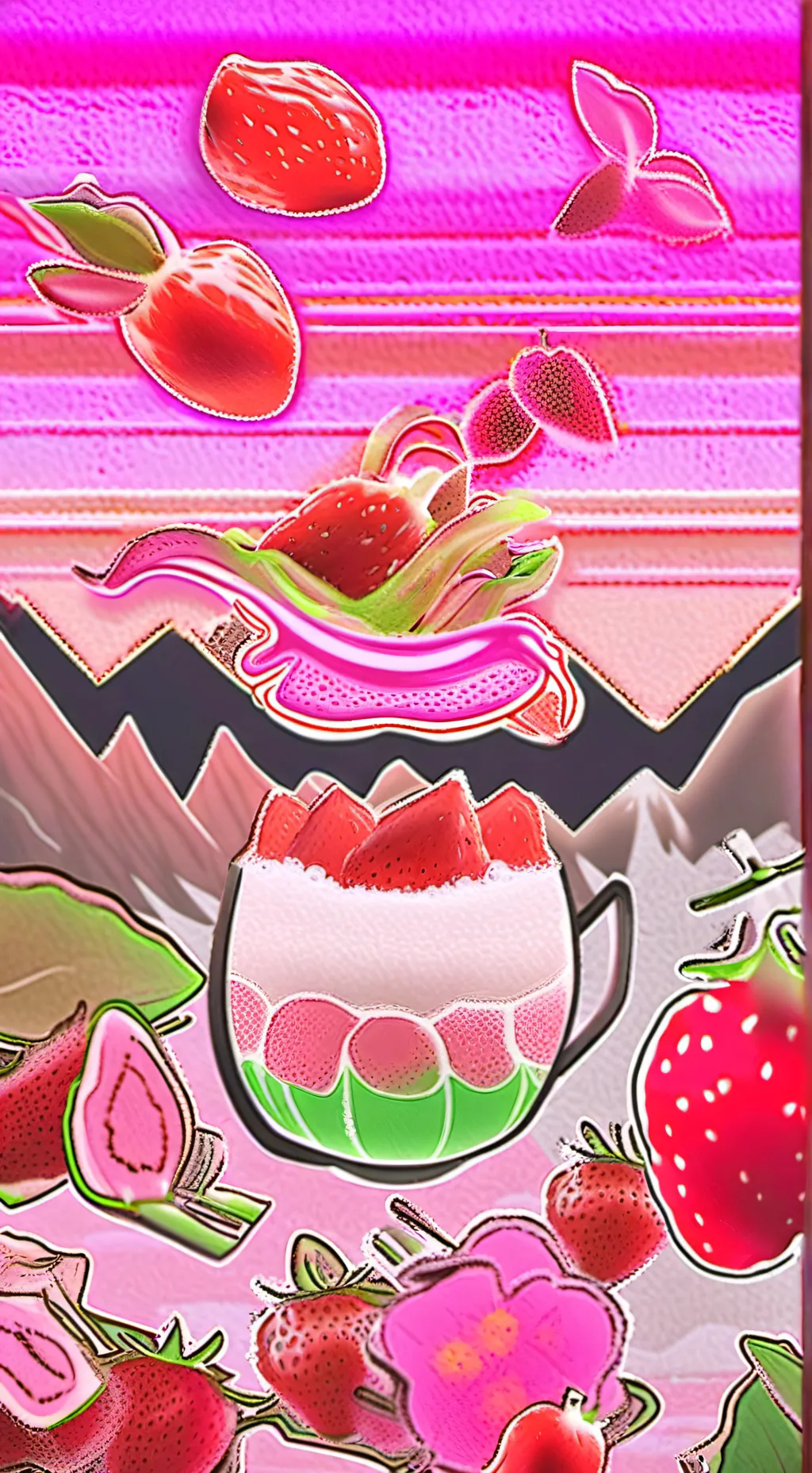 ai character: berryfunny! background