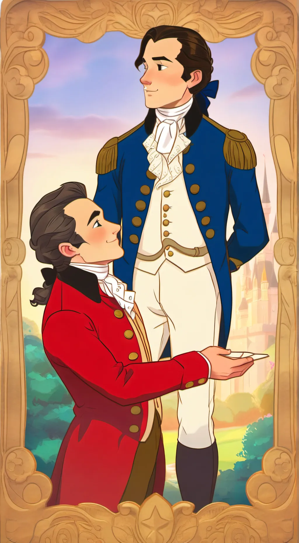 ai character: nisaac background