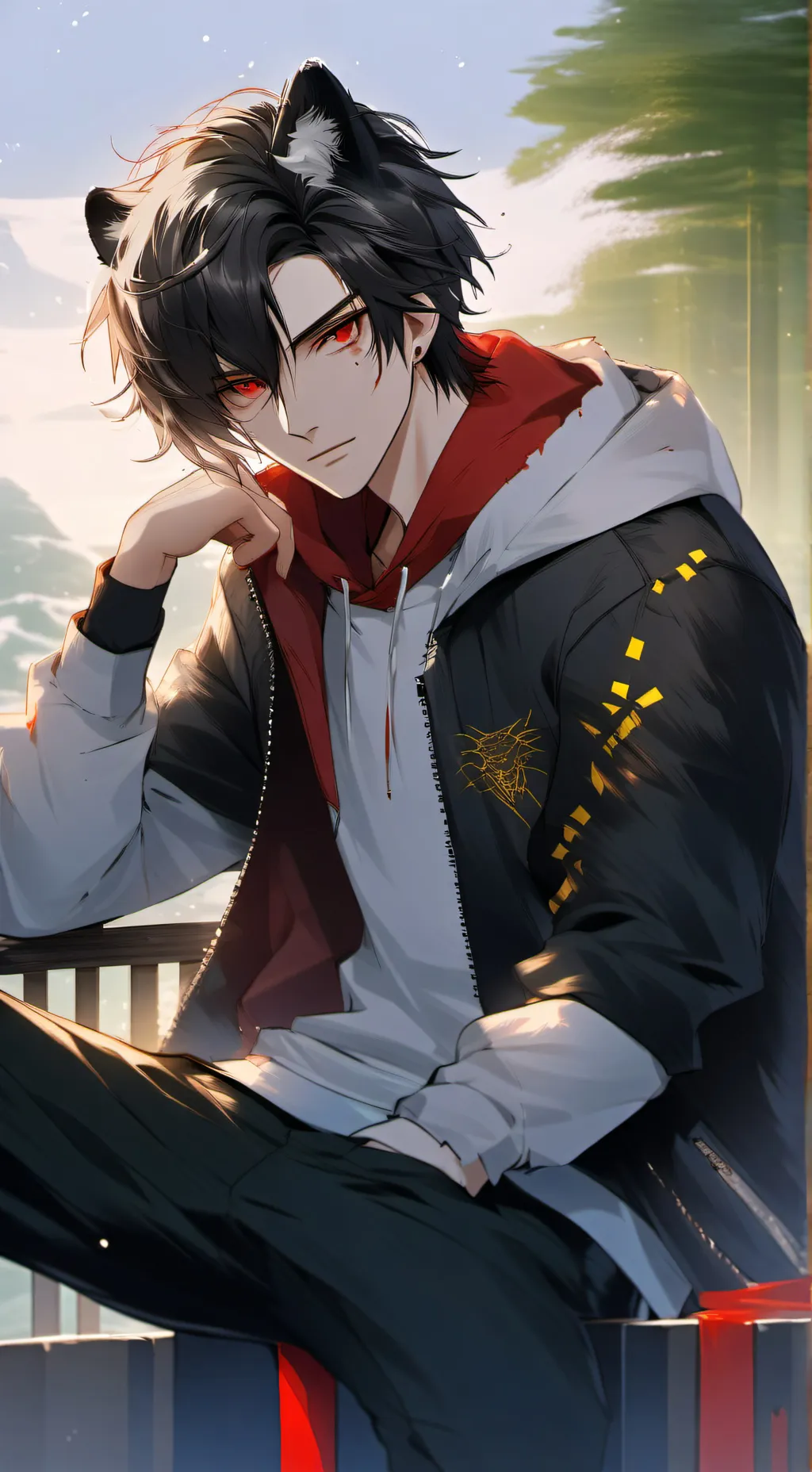 ai character: Mateo , , 🥀 background