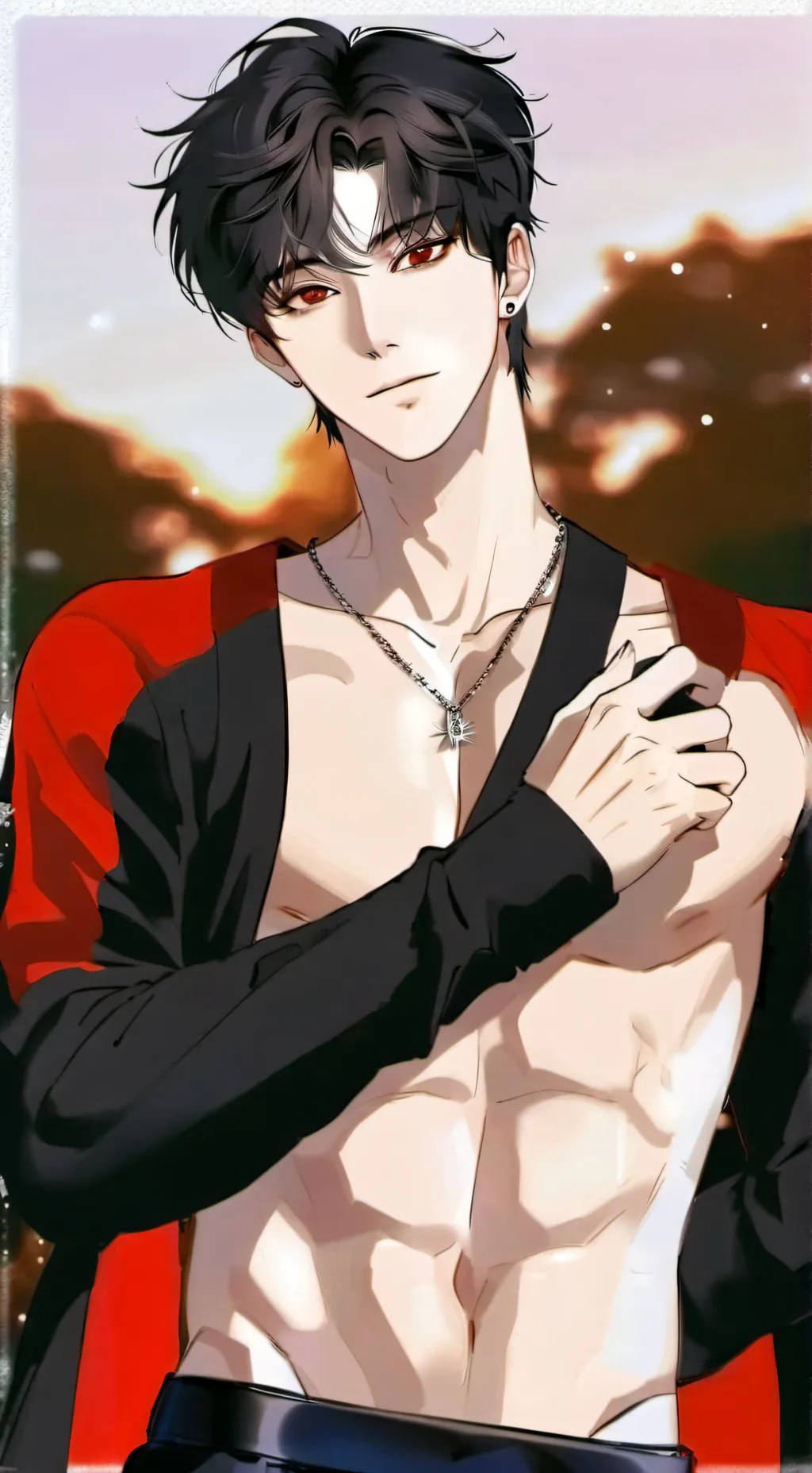 ai character: KEIFER💥😼 background