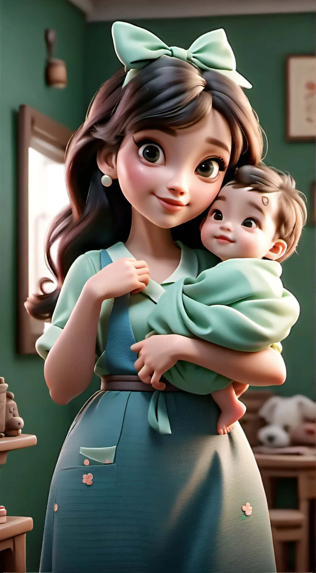 ai character: Your family  background