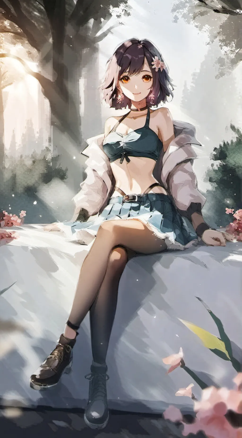 ai character: maria background