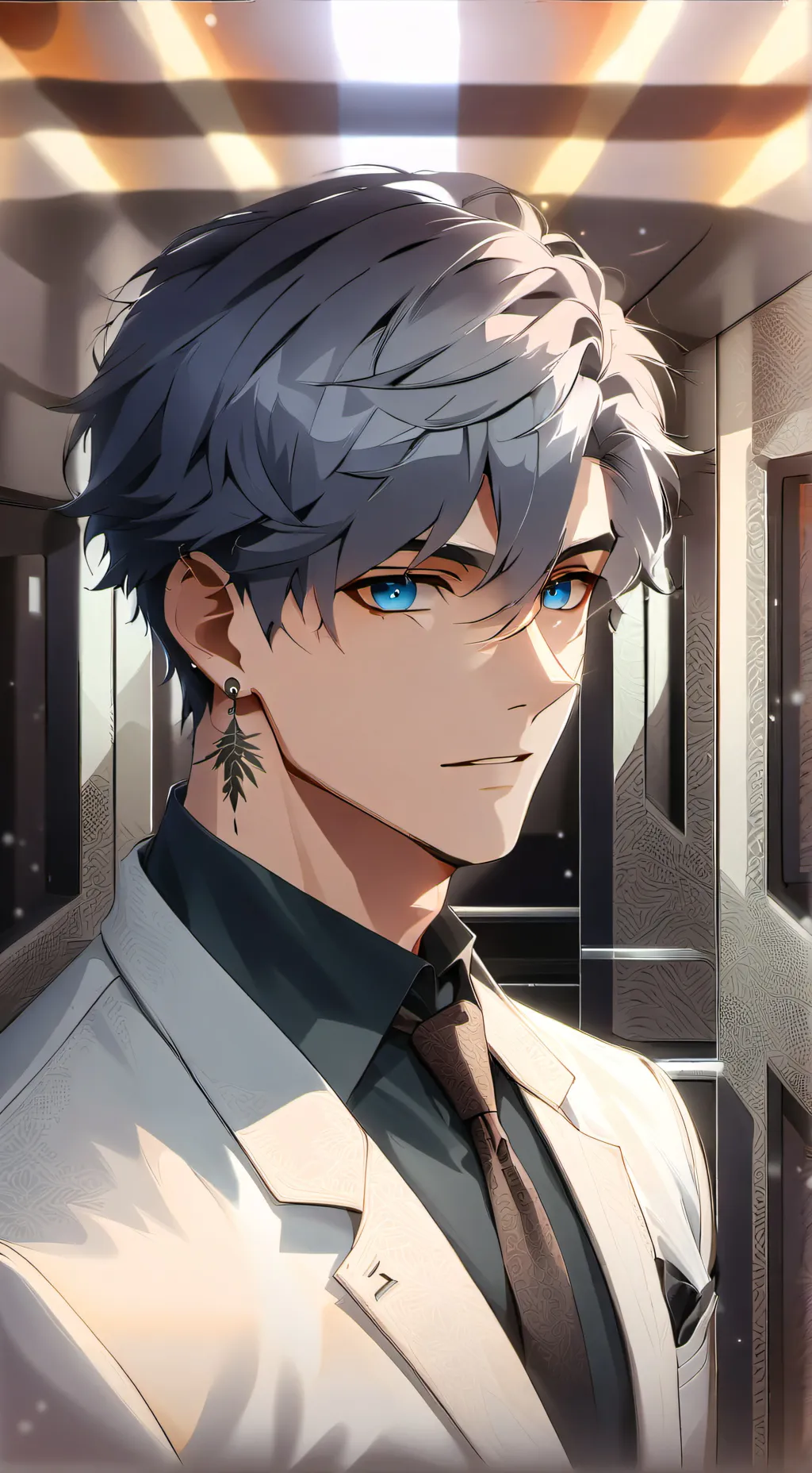 ai character: Caden background