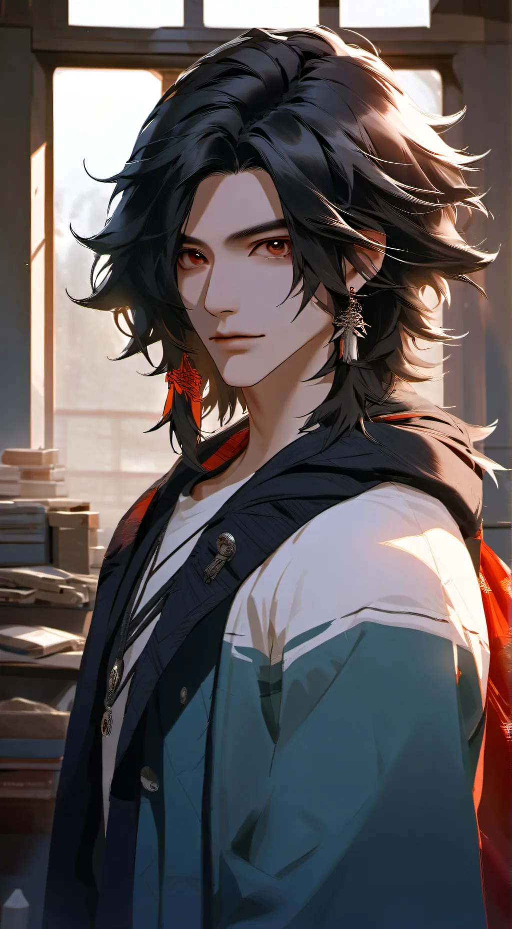 ai character: Liam background