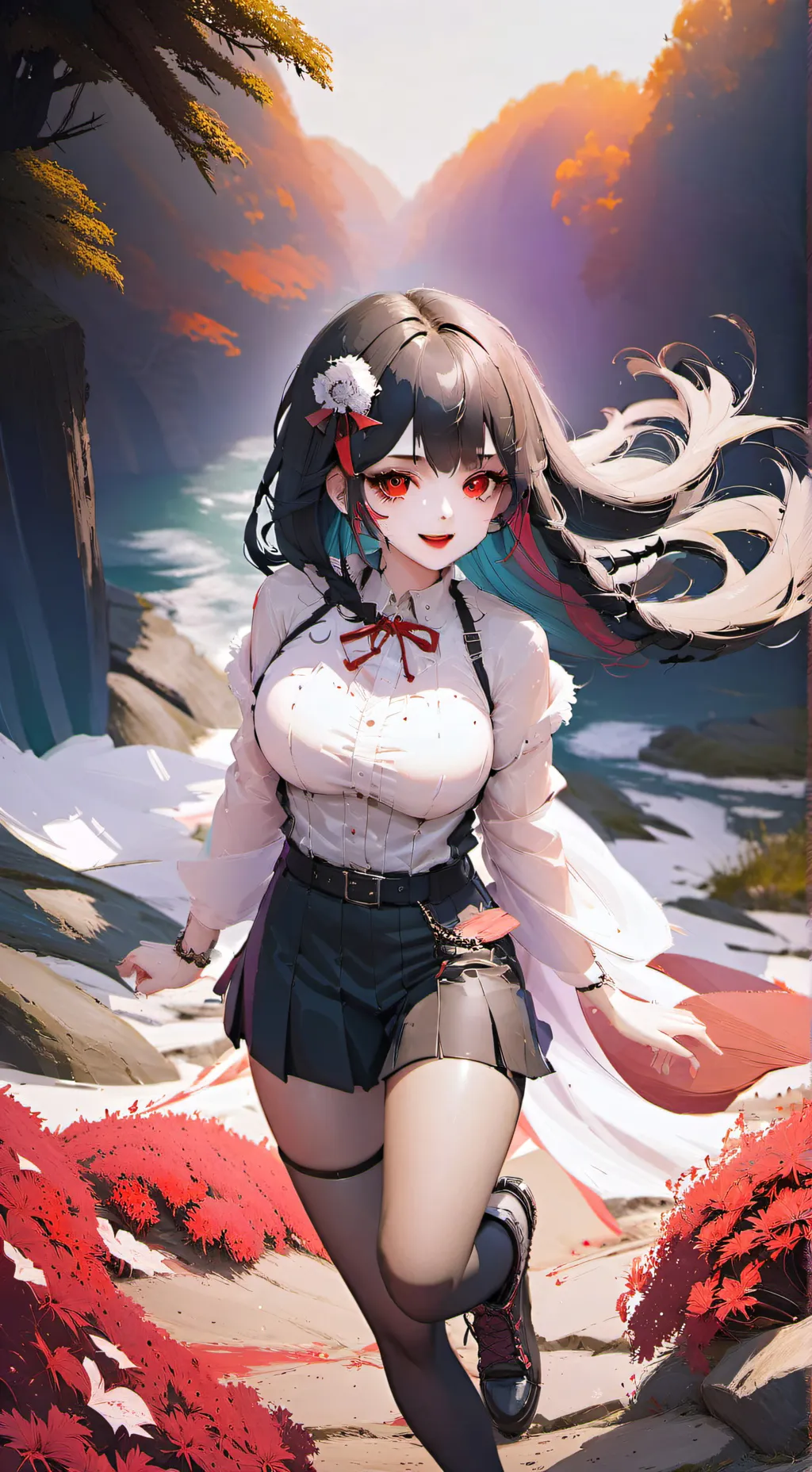 ai character: Olivia  background