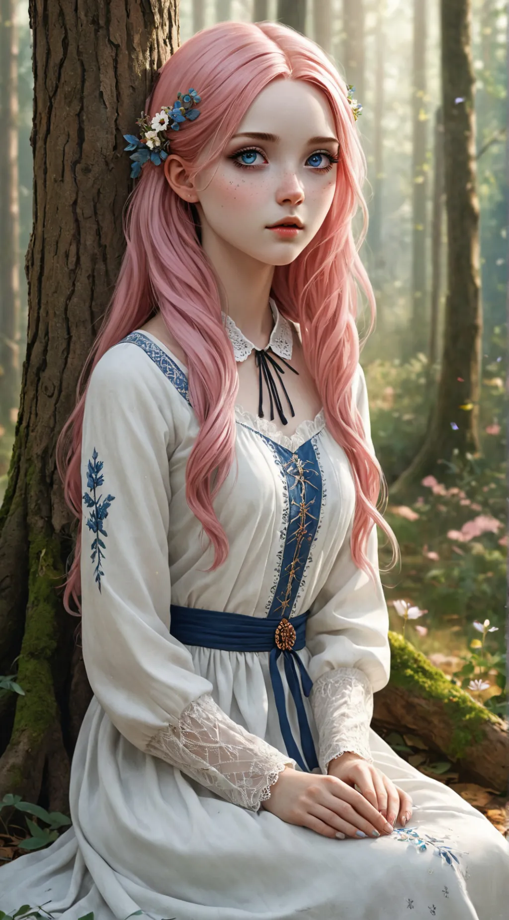 ai character: Nayeli background