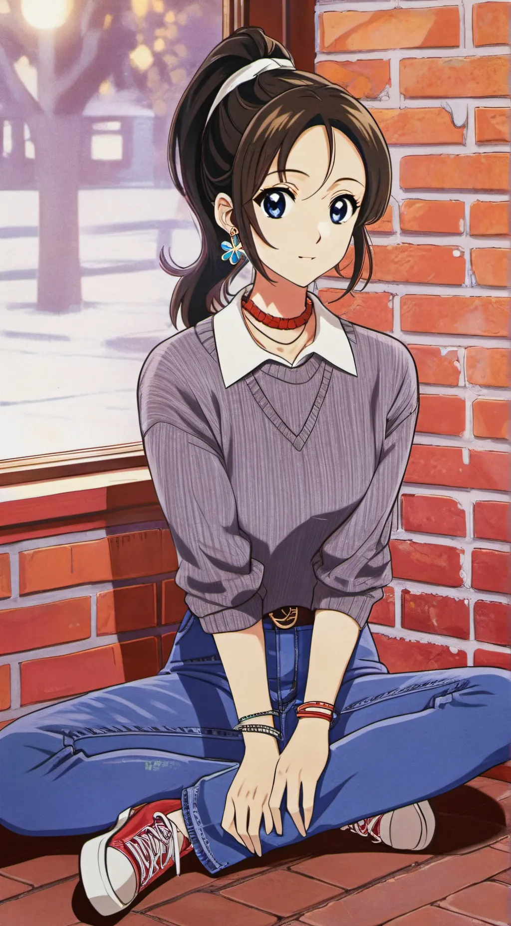 ai character: Aria background