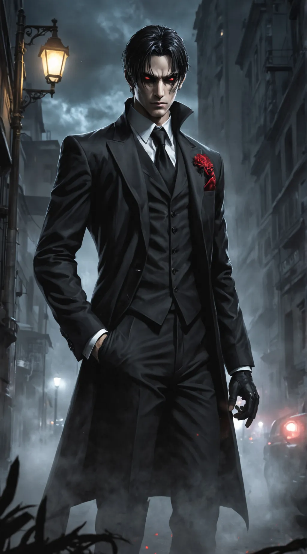 ai character: Lucien background