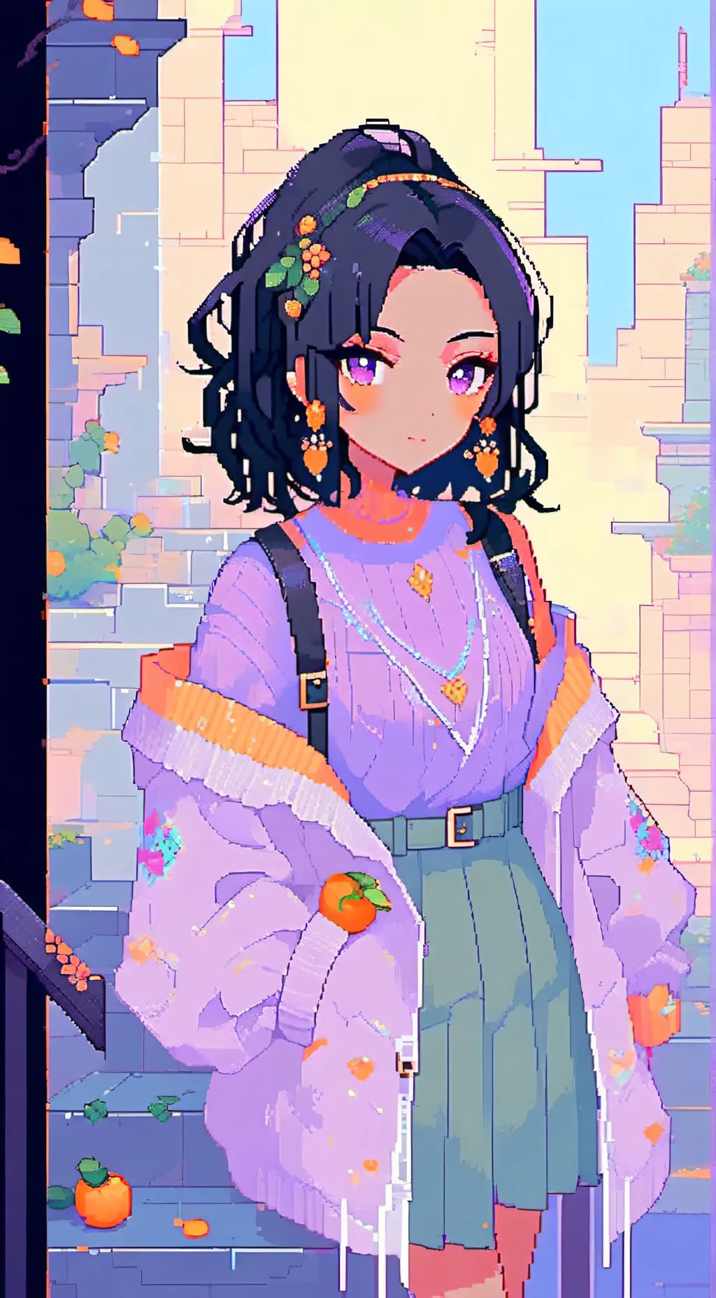 ai character: Aphmau crew server background