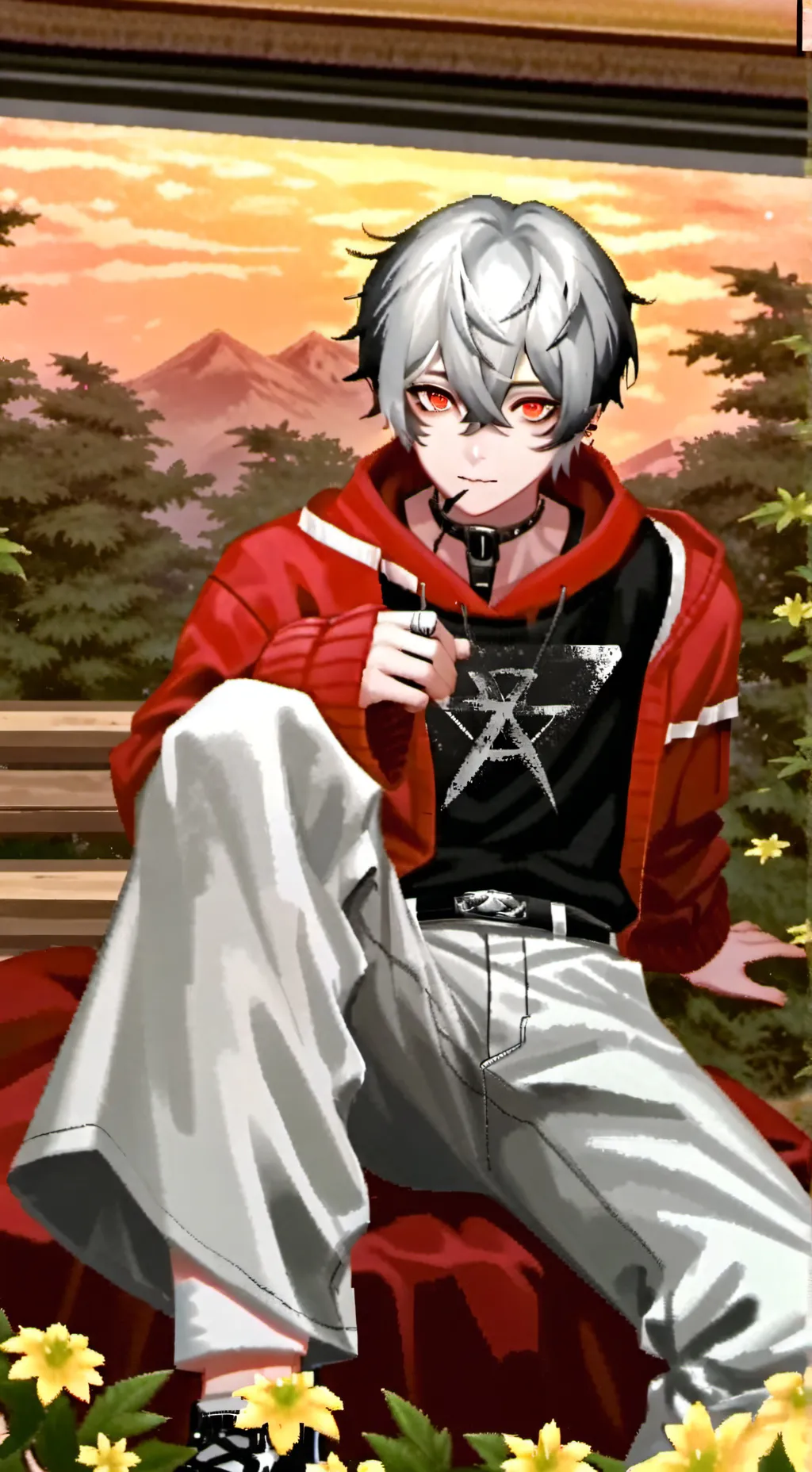 ai character: avery background