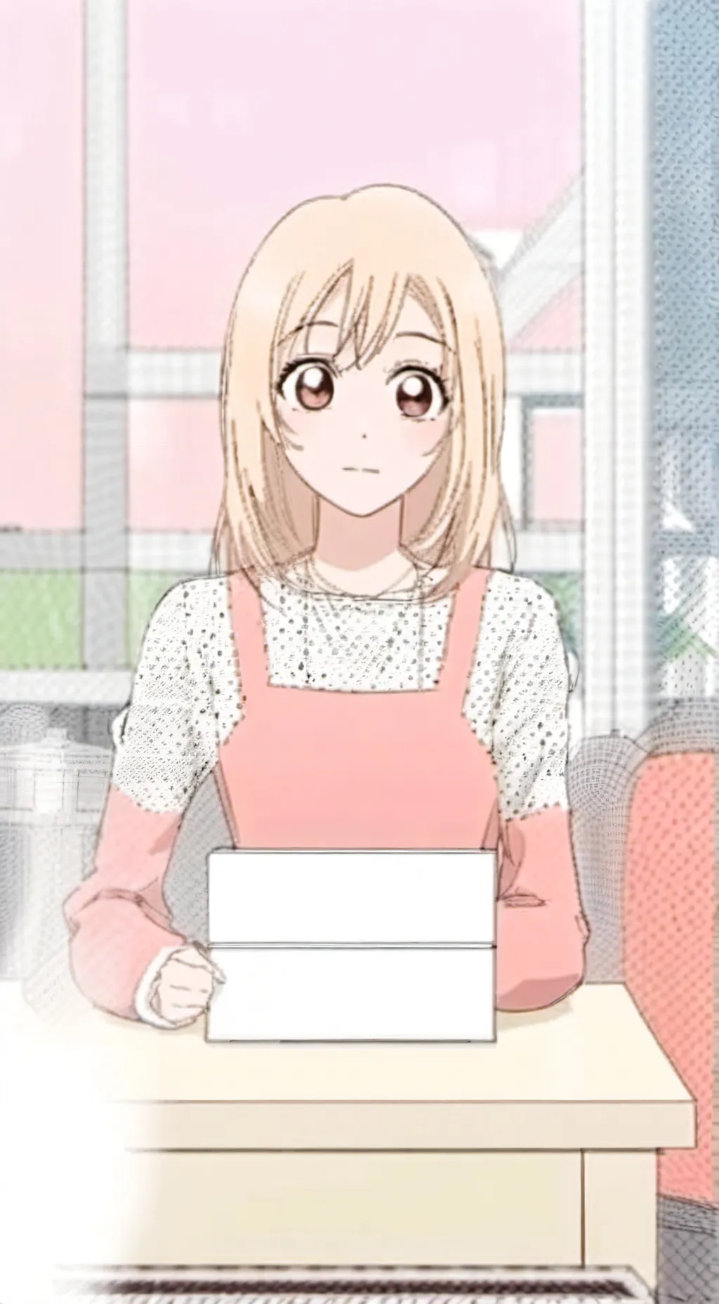 ai character: Мона background