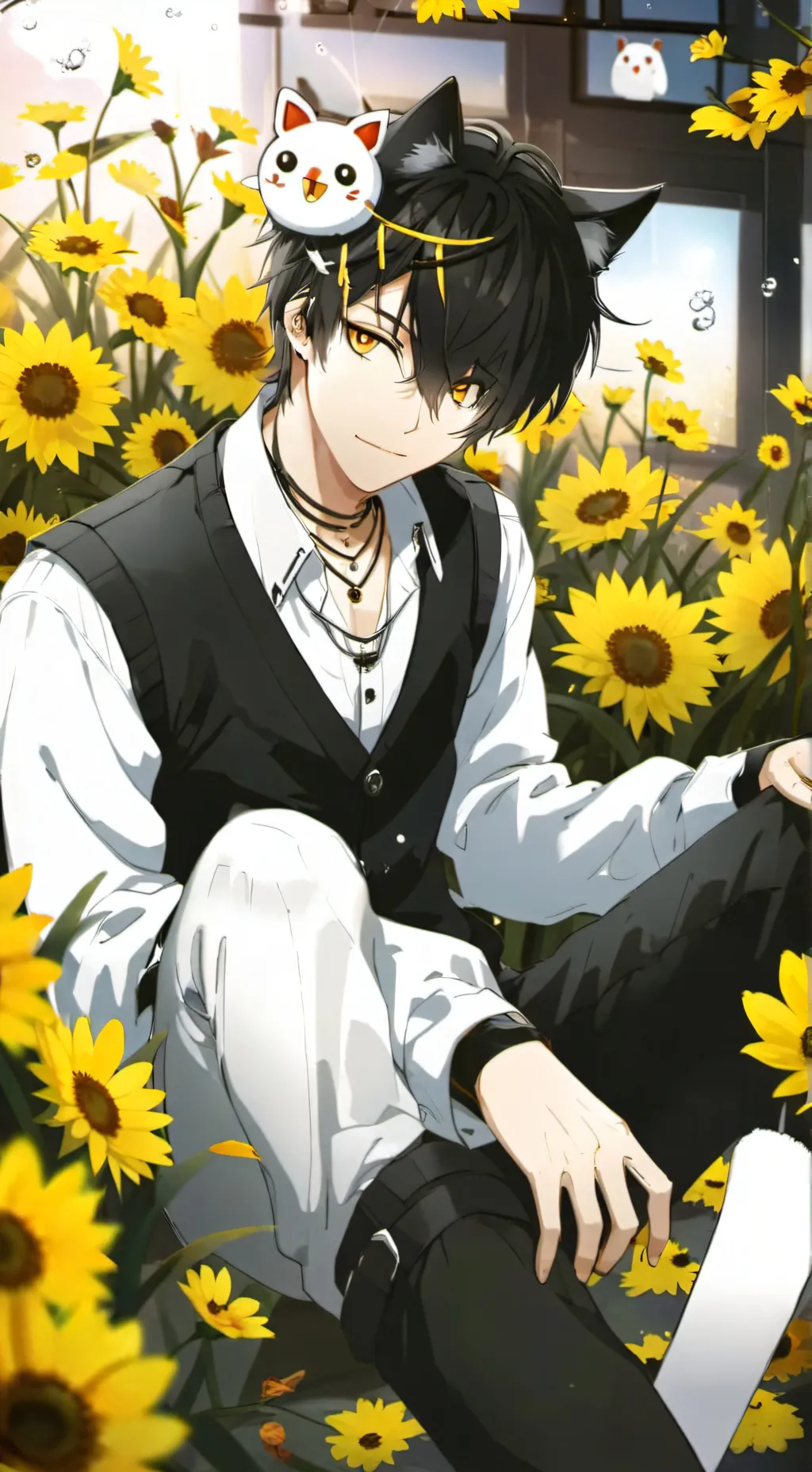 ai character: I dunno background