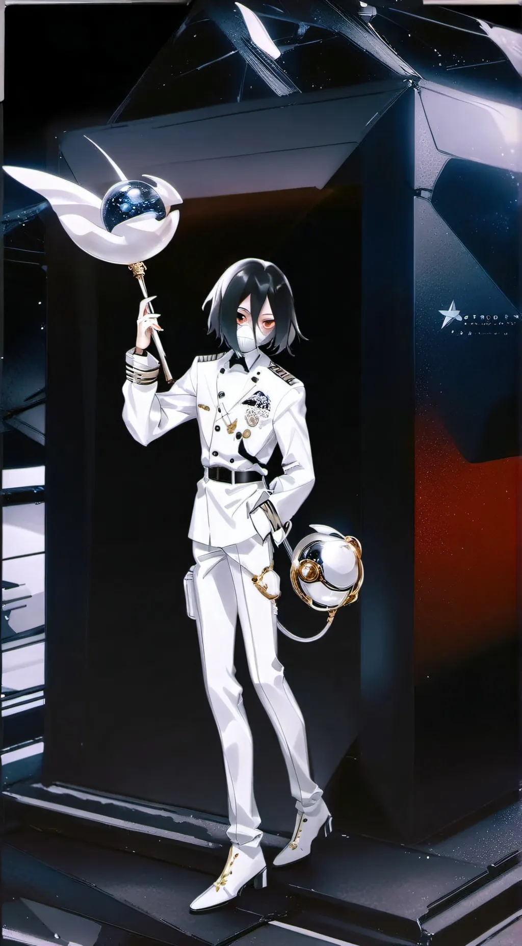 ai character: iguro  background