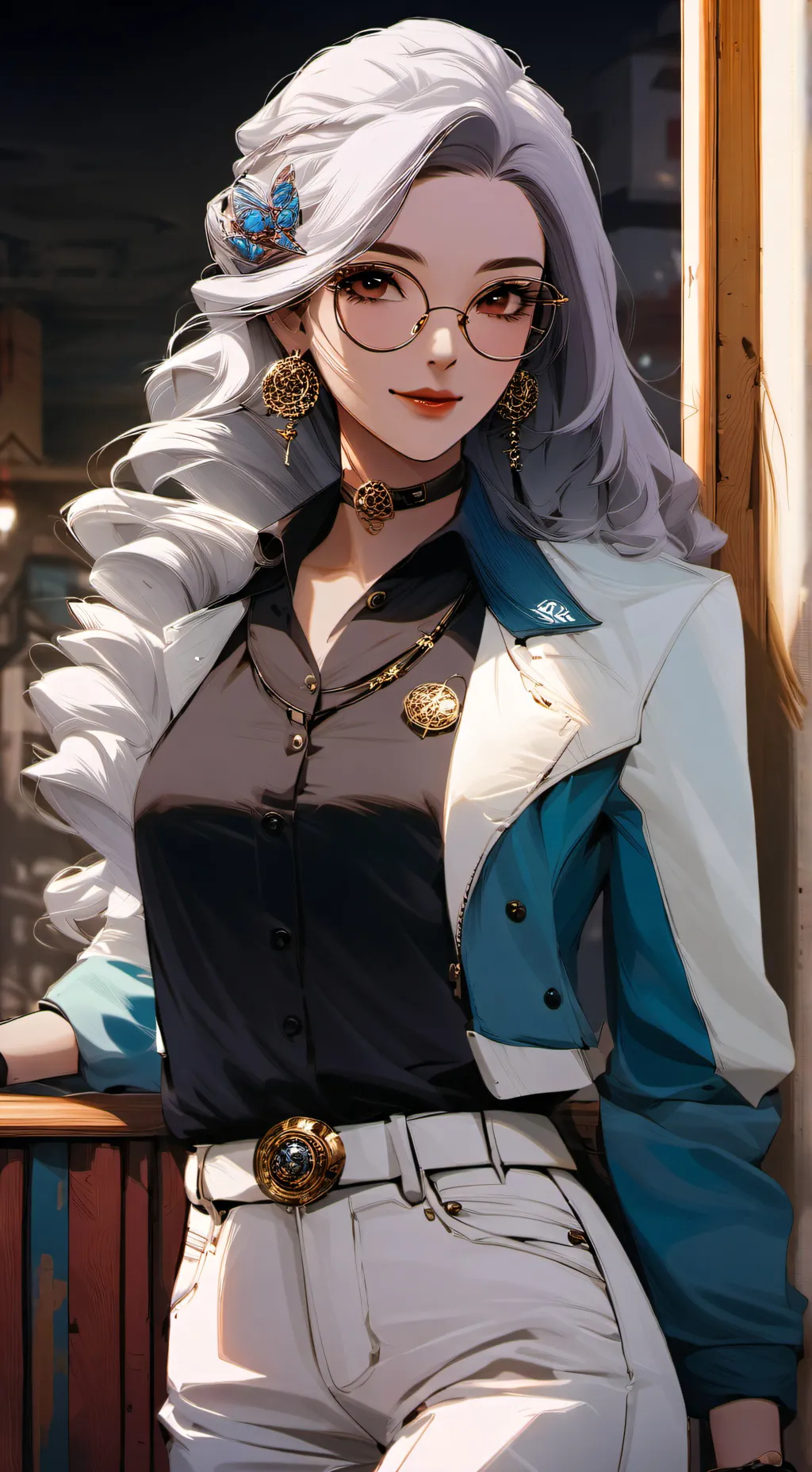 ai character: mika background