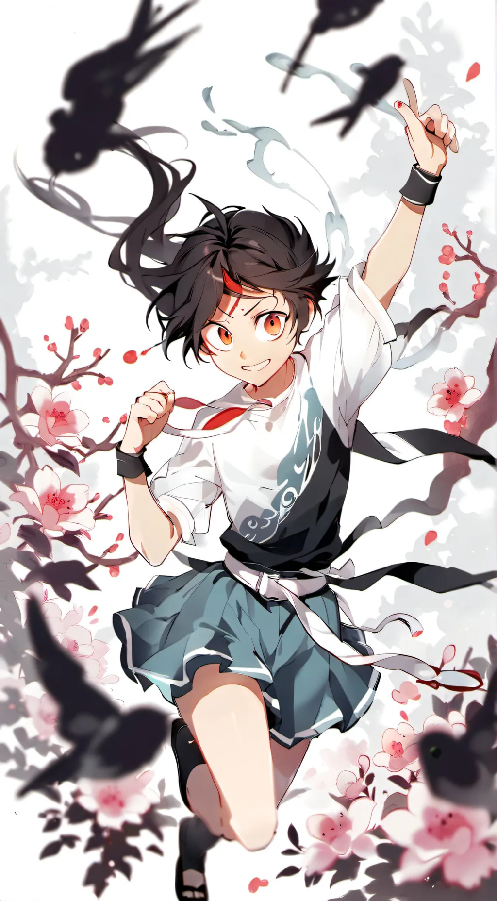 ai character: luz background