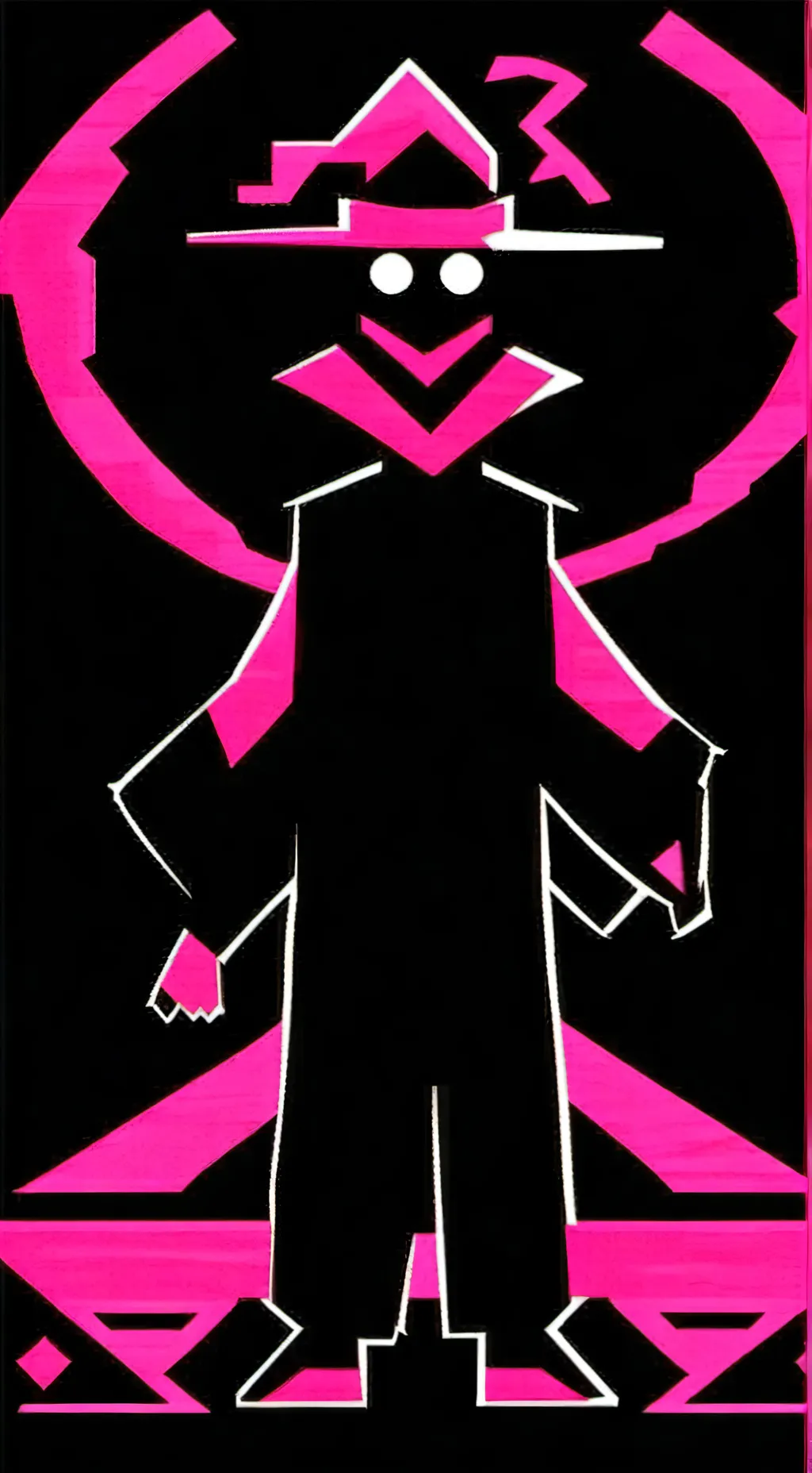 ai character: Wicked from jsab background