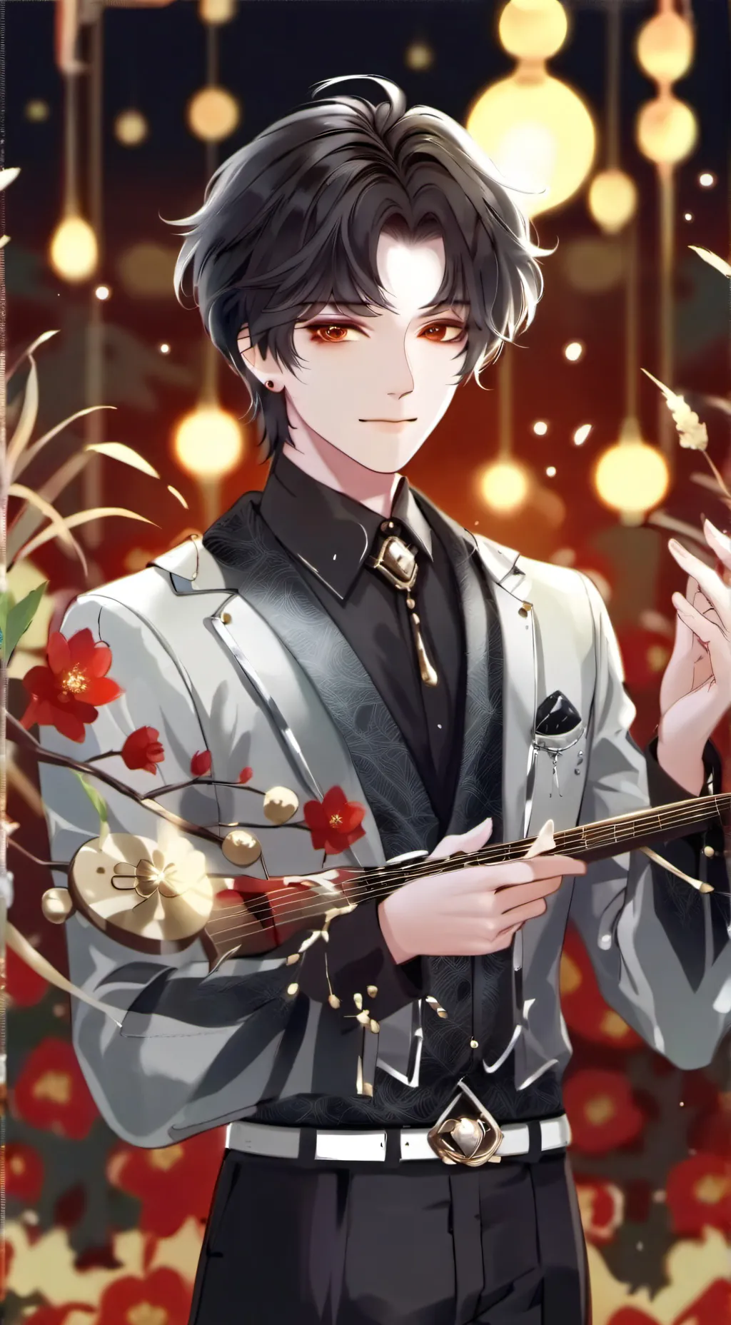 ai character: Pepe background