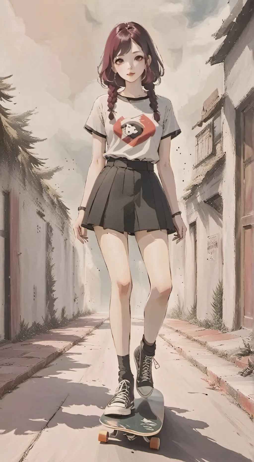 ai character: Mad max ST :D background