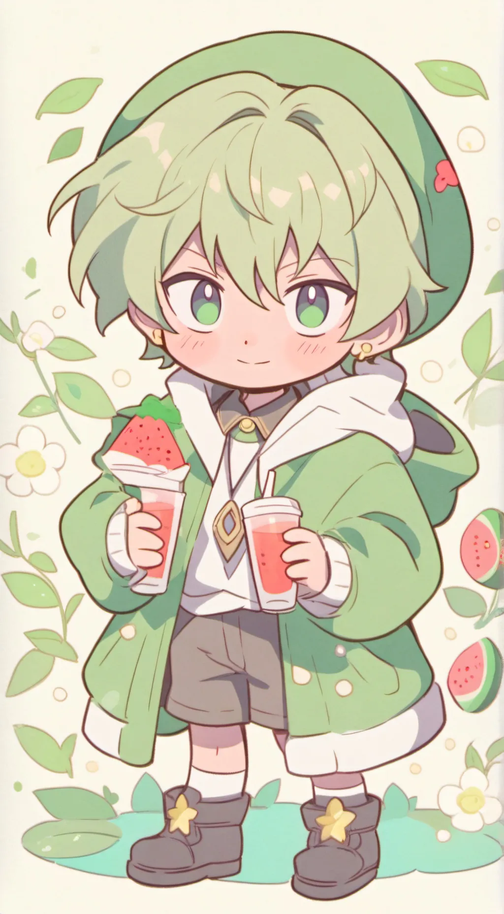 ai character: мелкий background