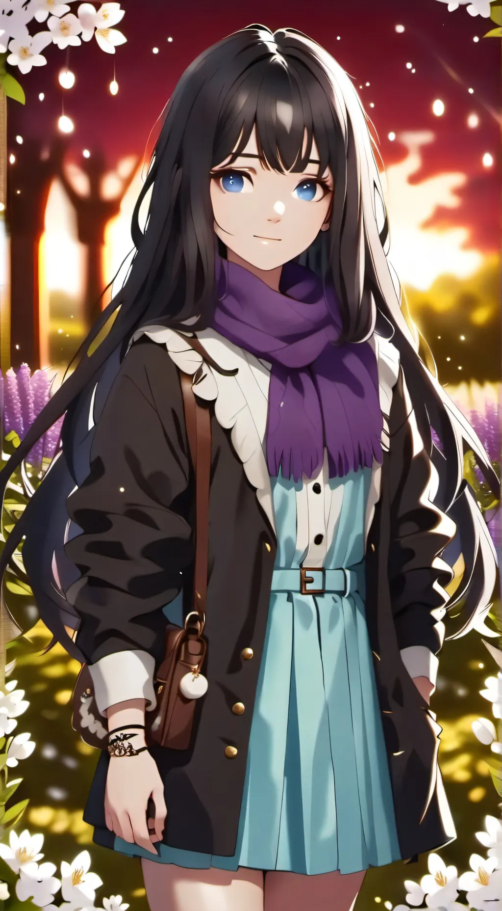 ai character: demon slayer background