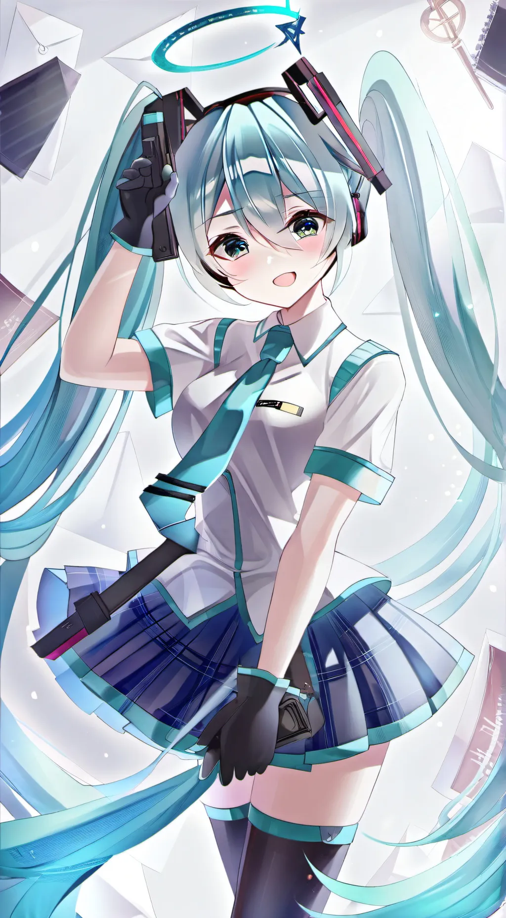ai character: 😍Miku😍 background