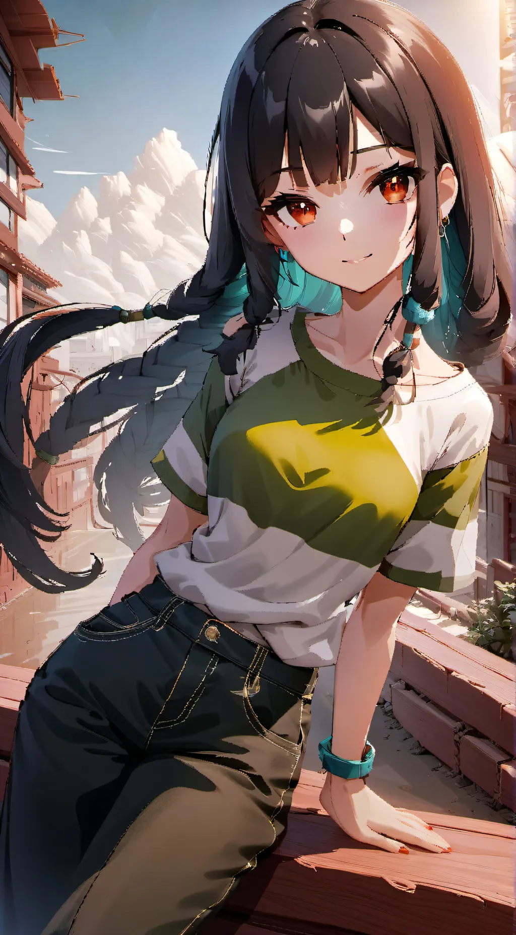 ai character: Lilly  background