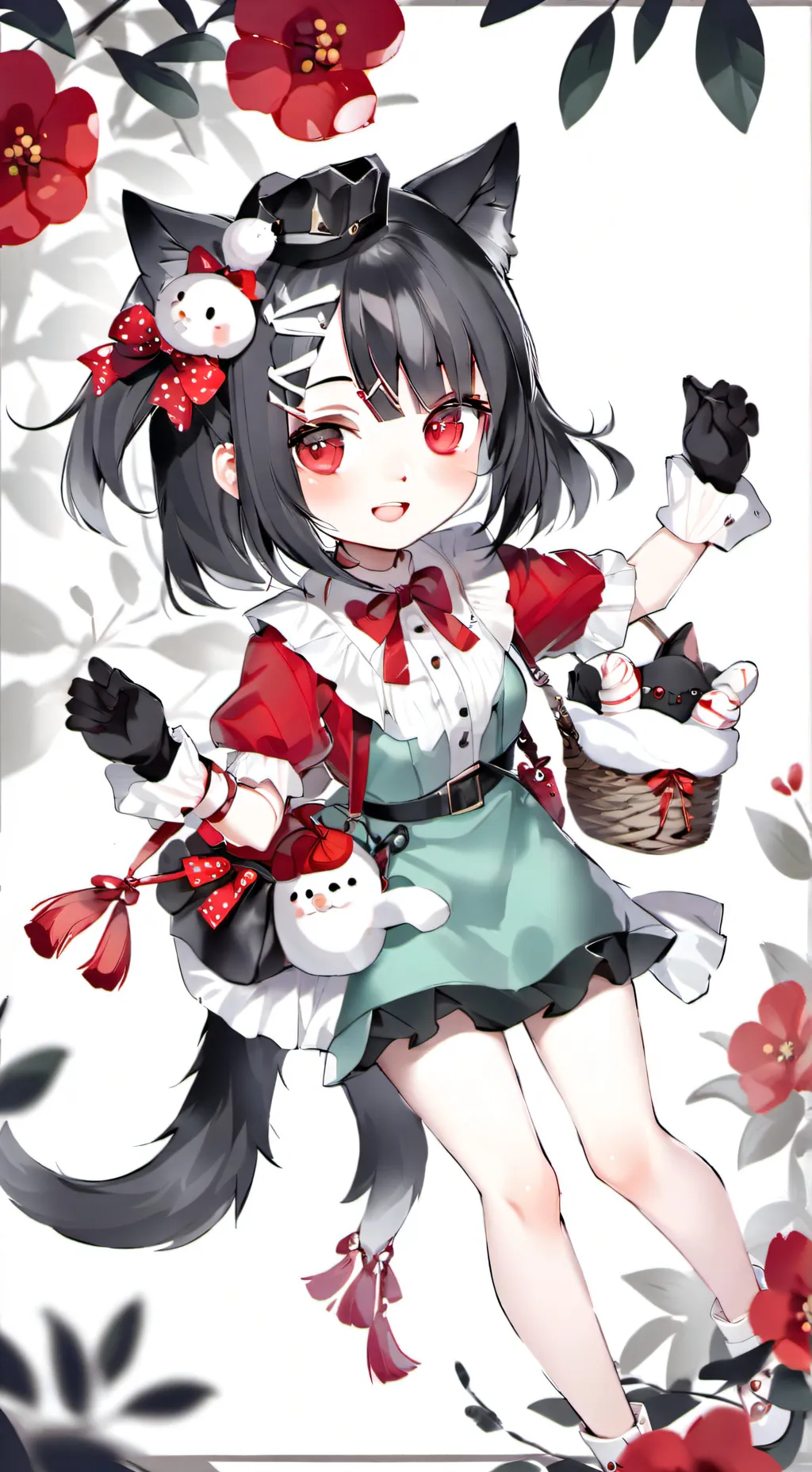 ai character: Маша background