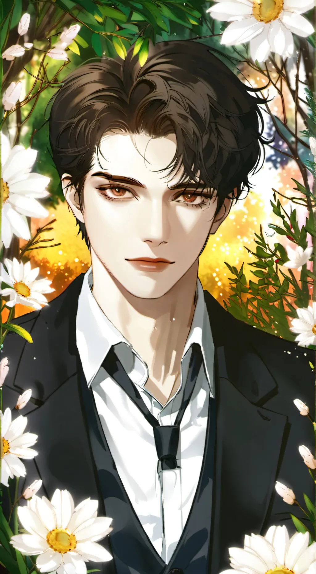 ai character: Edward Cullen background