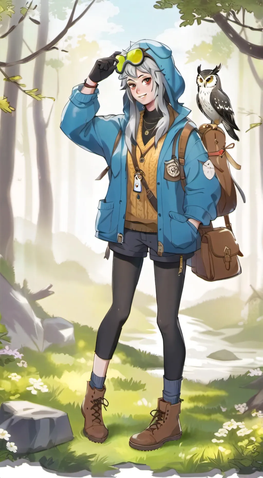 ai character: June background