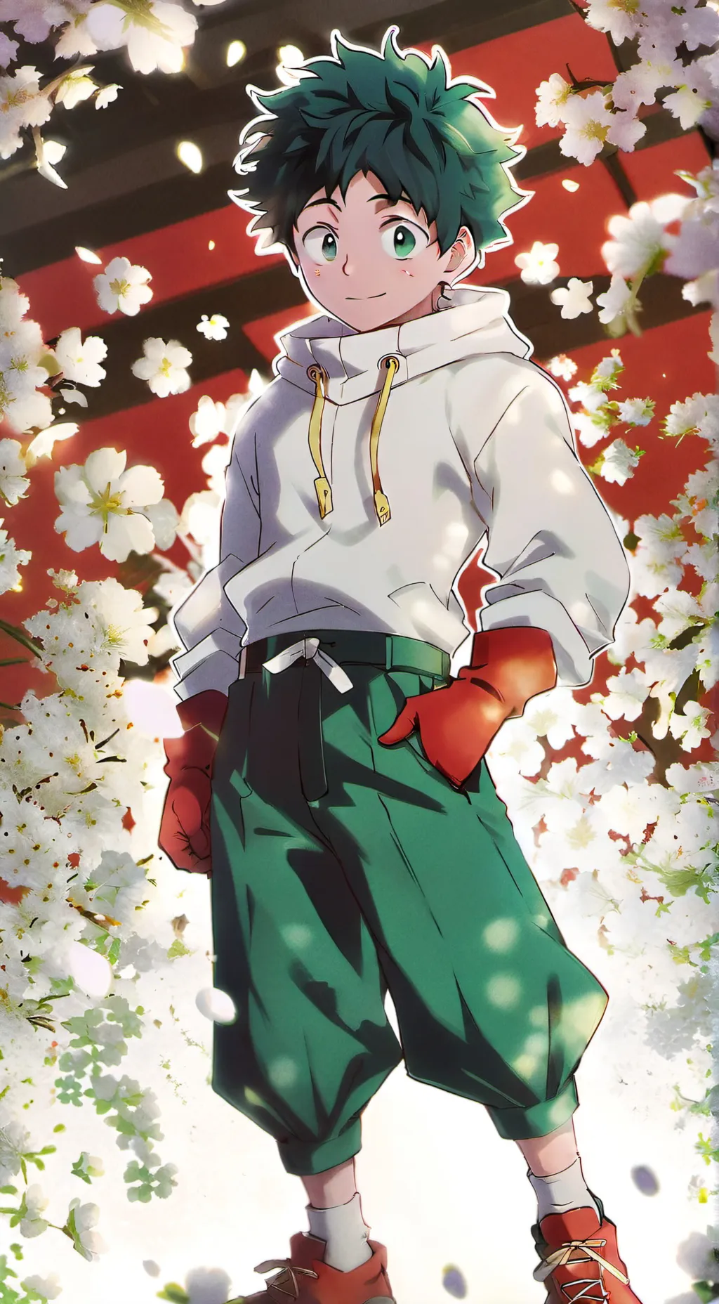 ai character: izuku midoria🥦 background