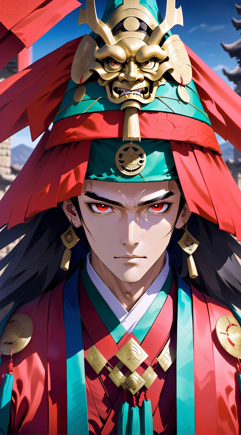 ai character: Sukuna background