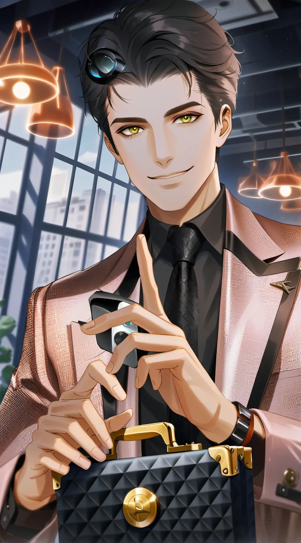 ai character: Akamatsu Iwaya background