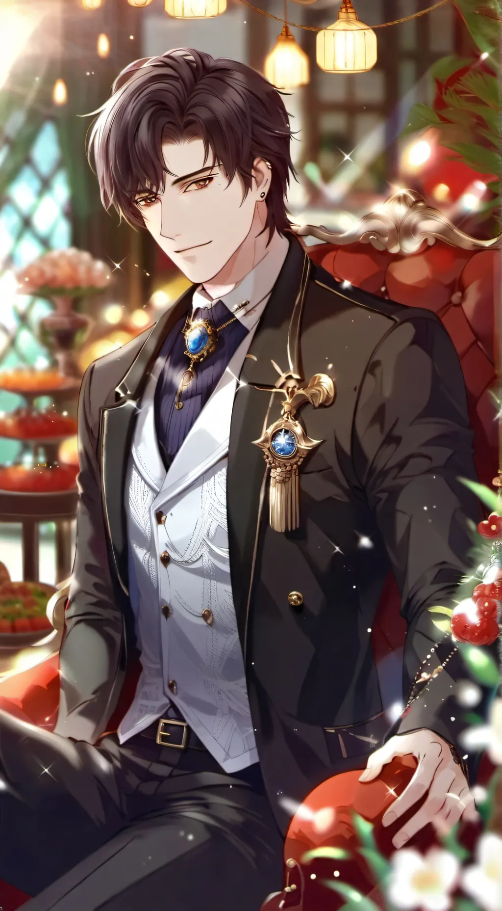 ai character: Sebastian background