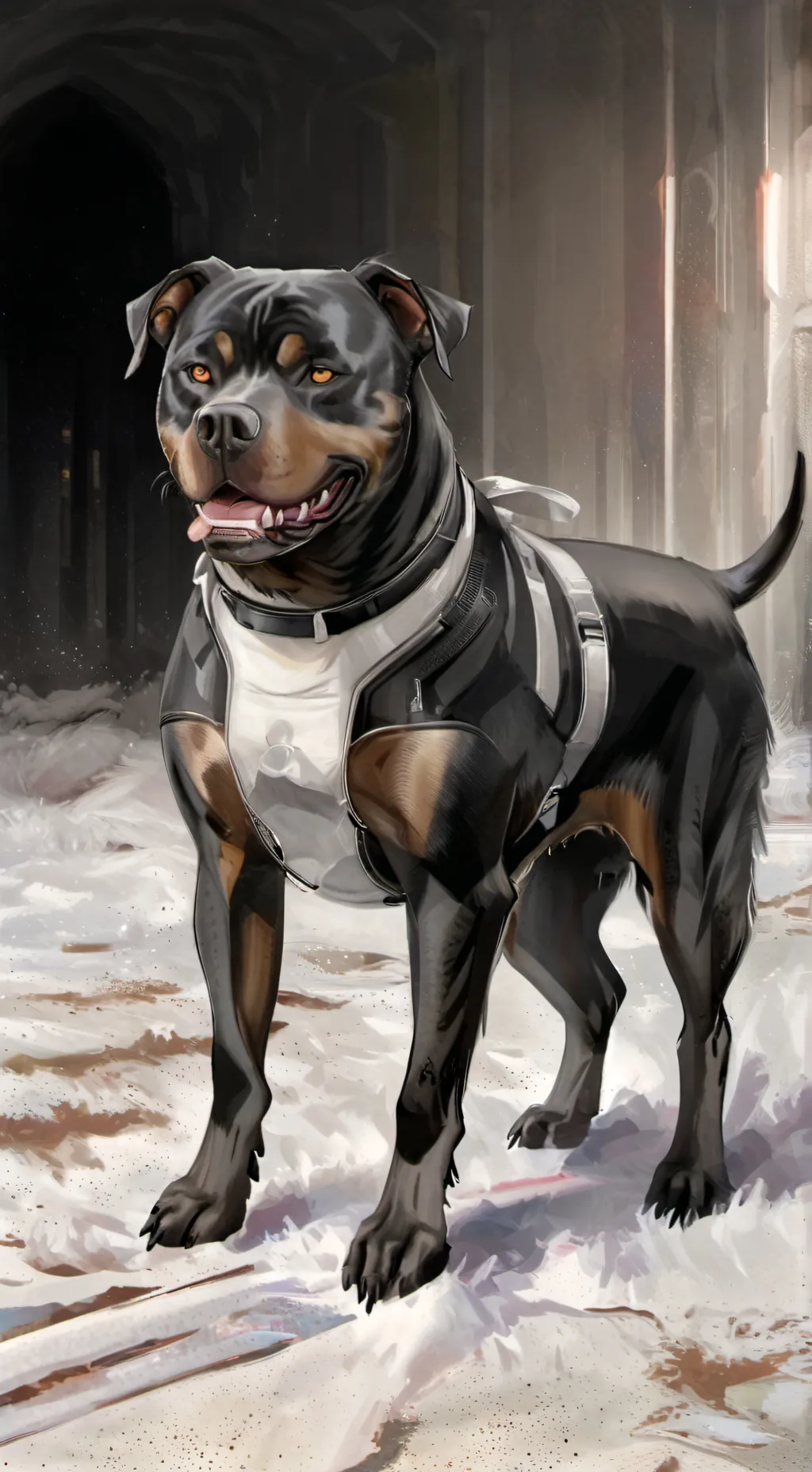 ai character: tank background