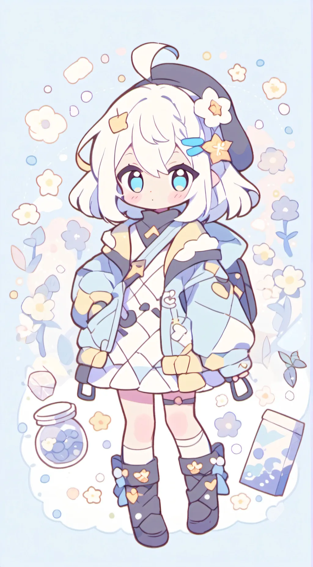 ai character: dandy's world  background